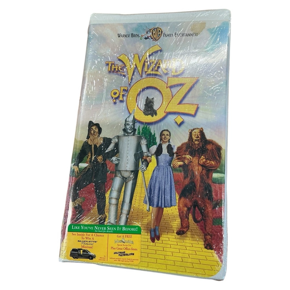 The Wizard of Oz‎ VHS 1996 Digitally Remastered Clamshell New Sealed